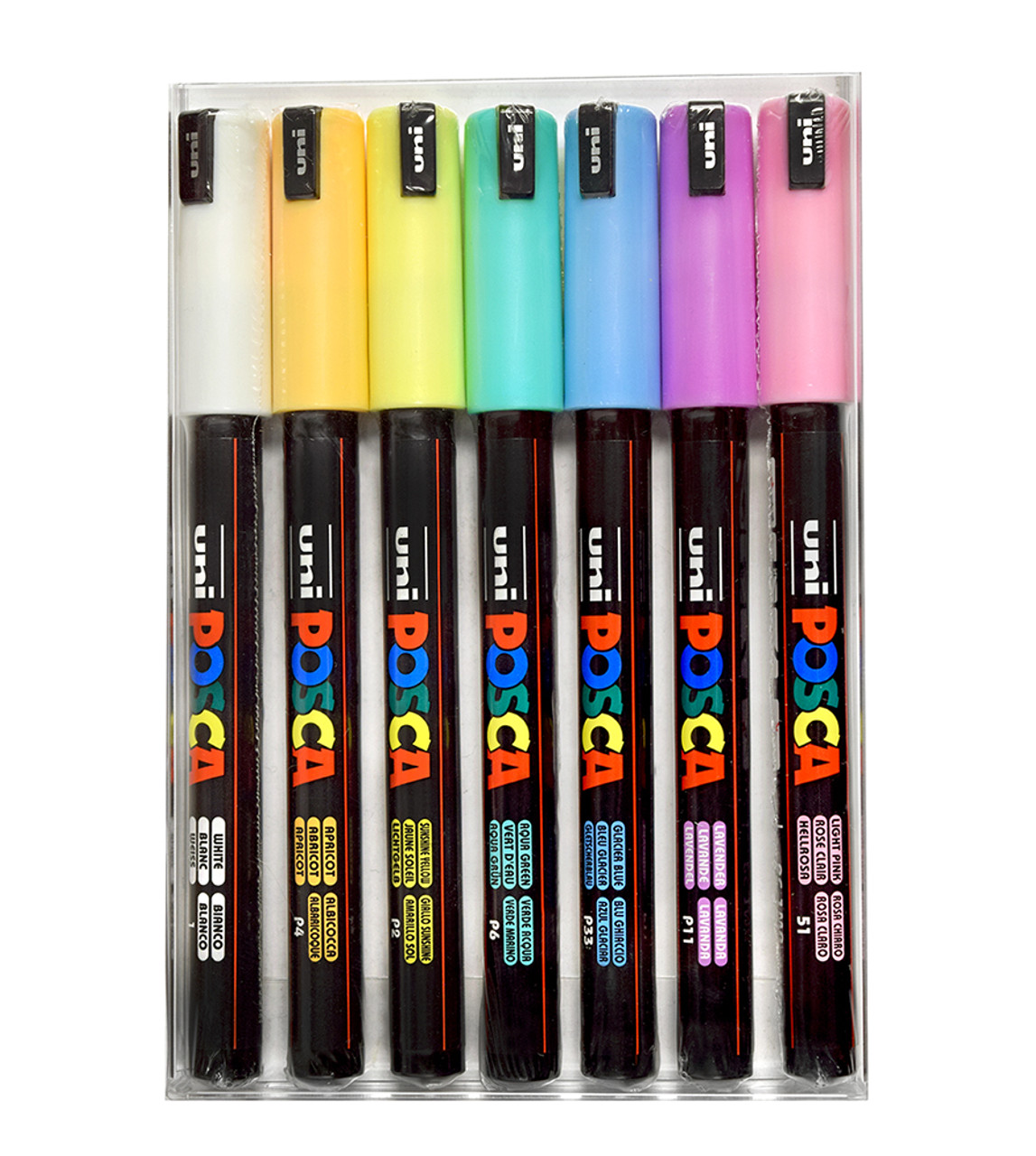 Posca PC-1MR Set- Pastel Colors